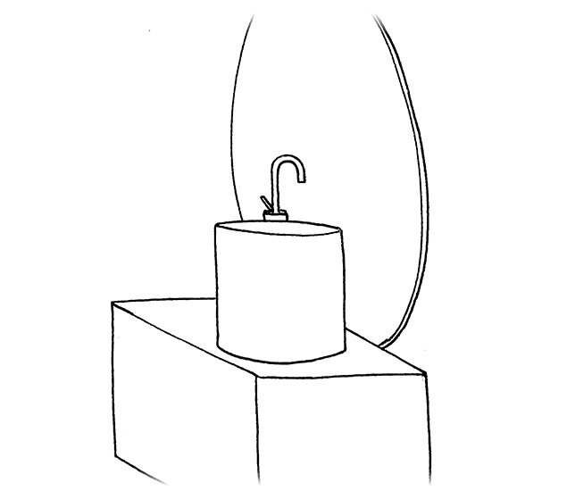 Illustrazione Bnb_pane vino architettura